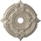 Ekena Millwork Attica PVC Medallion (Canopies up to 7 3/4"), 22"OD x 3 1/2"ID x 1"P, Metallic Silver Metallic CMP22ATCSV - alternate 1